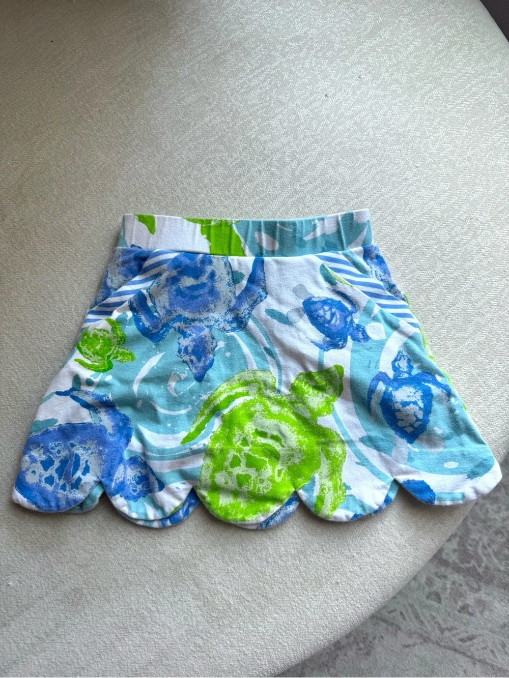 ThreeFriends Toddler Scalloped Floral Skort 4T
